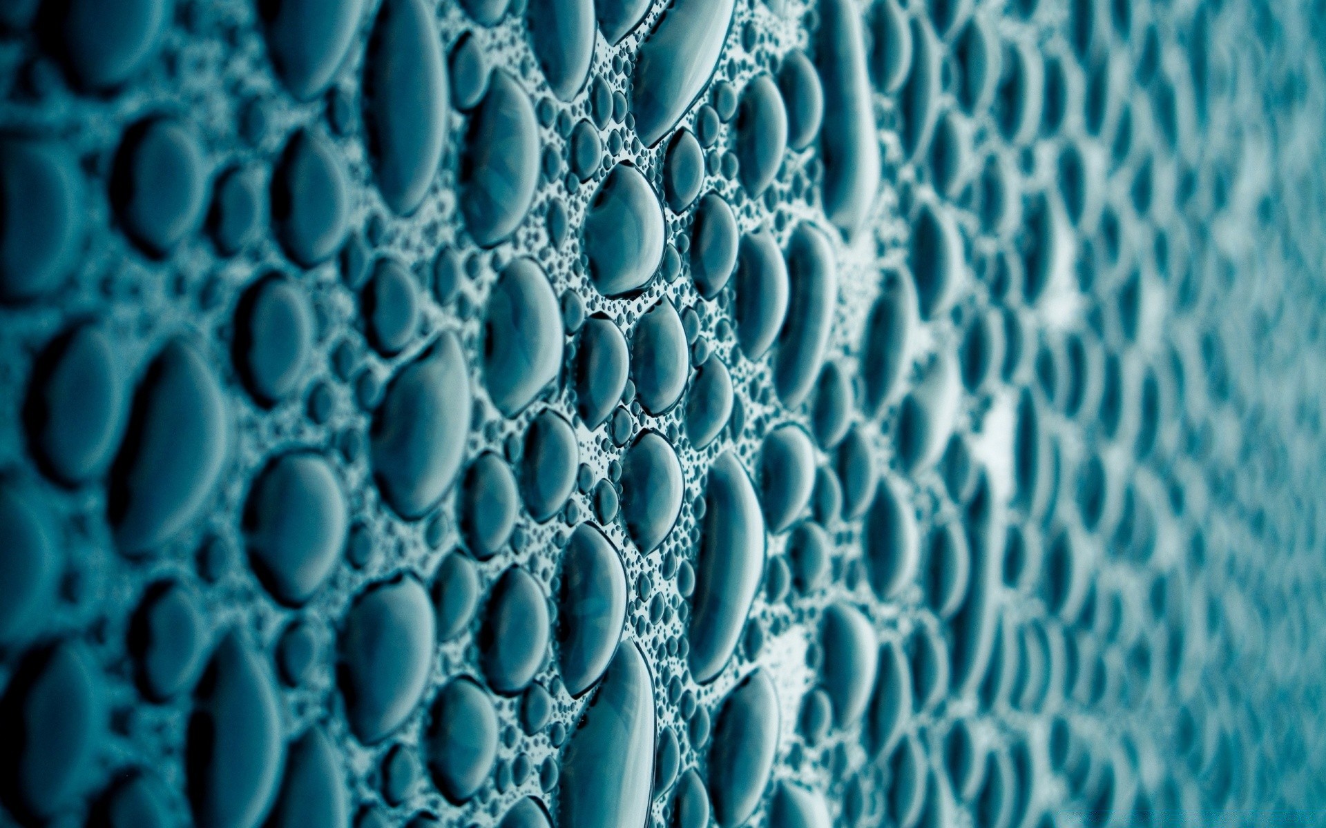 gotas y agua abstracto patrón escritorio textura agua forma mojado turquesa diseño papel pintado