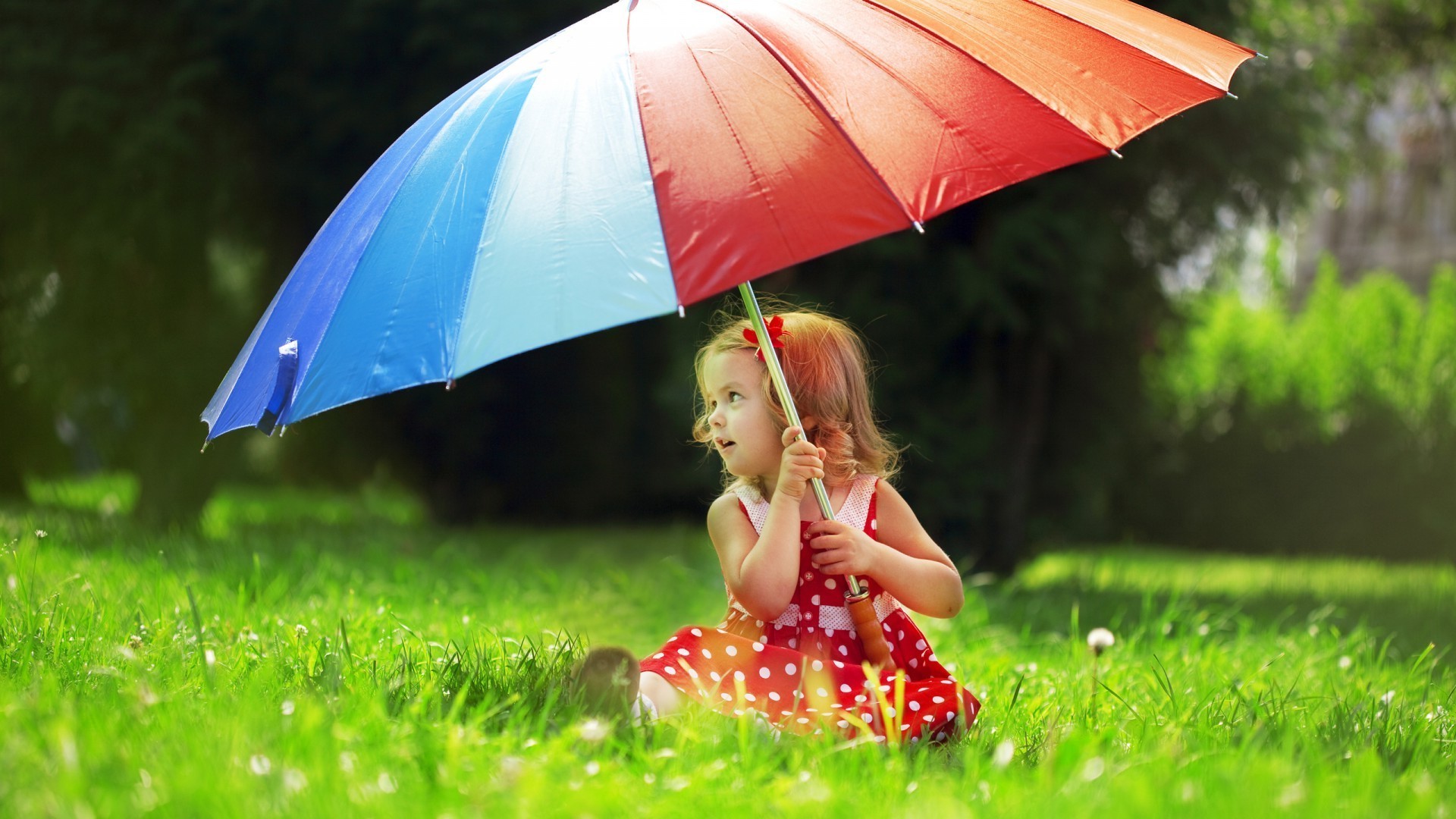 niños al aire libre paraguas hierba naturaleza verano al aire libre niño parque lluvia diversión ocio heno niña alegría libertad mujer campo placer