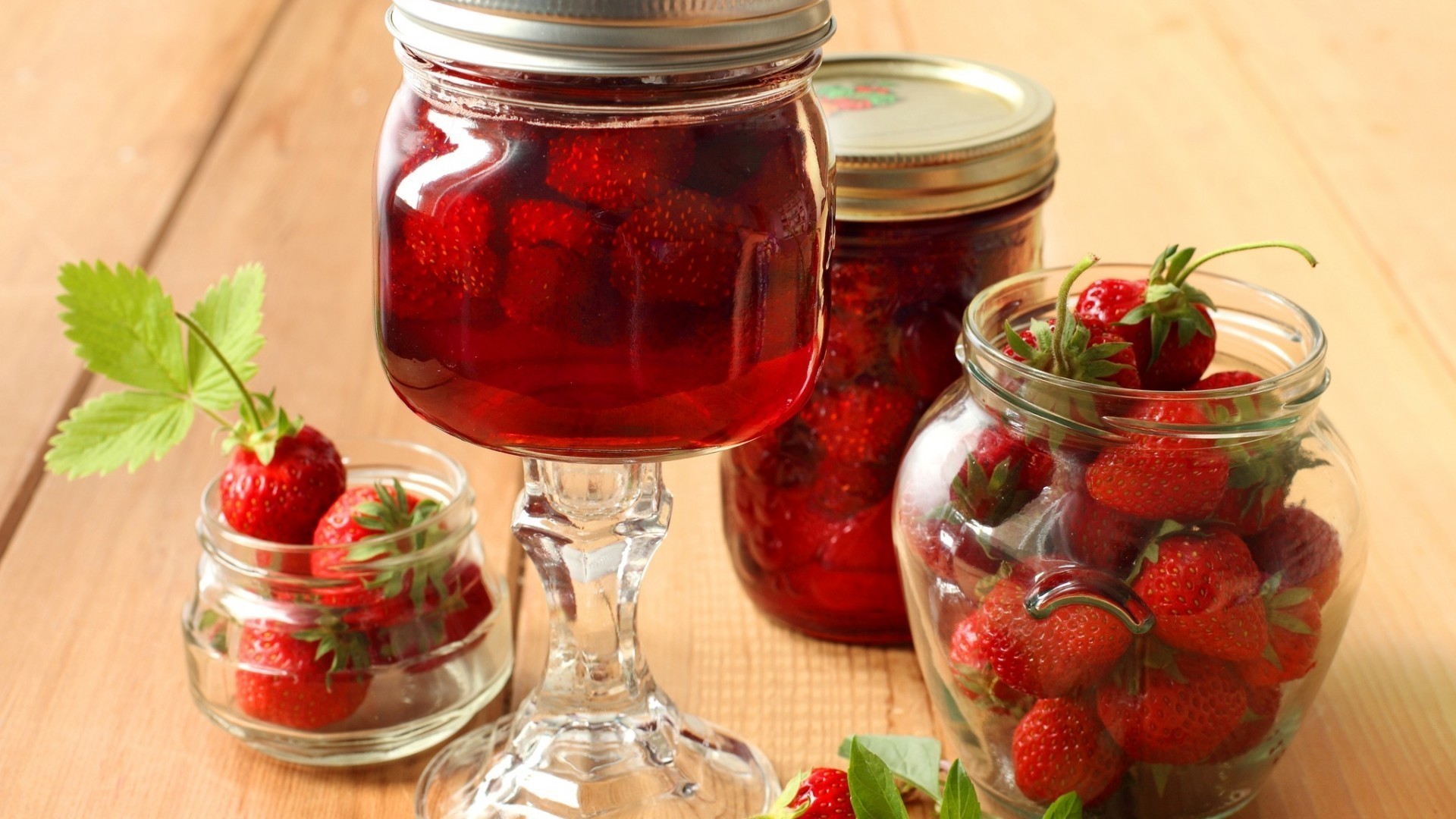 food & drink jam berry jar fruit strawberry glass marmalade food homemade sweet preserve grow leaf delicious gelatin juicy