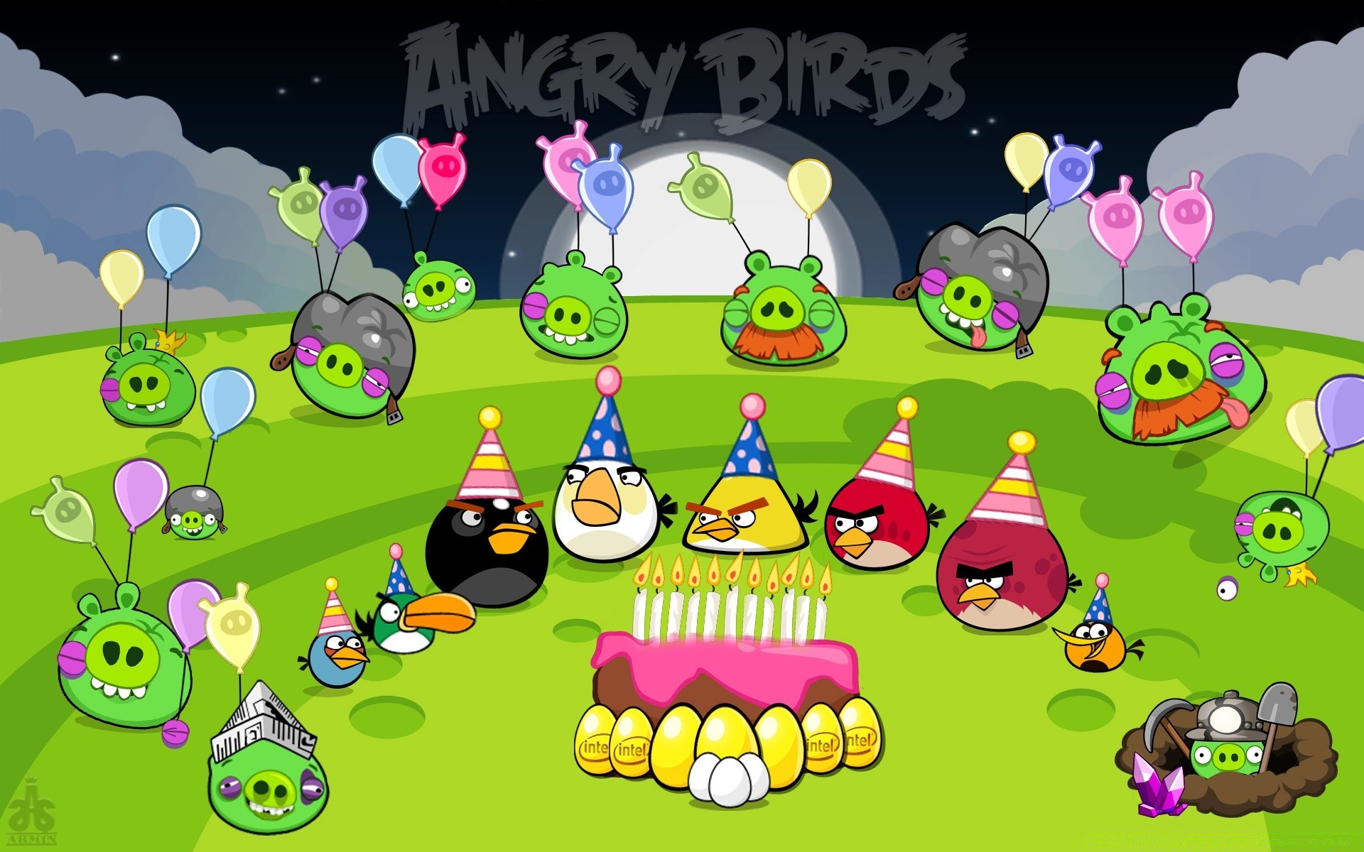 angry birds schizzo illustrazione vettoriale carino bambino divertimento design