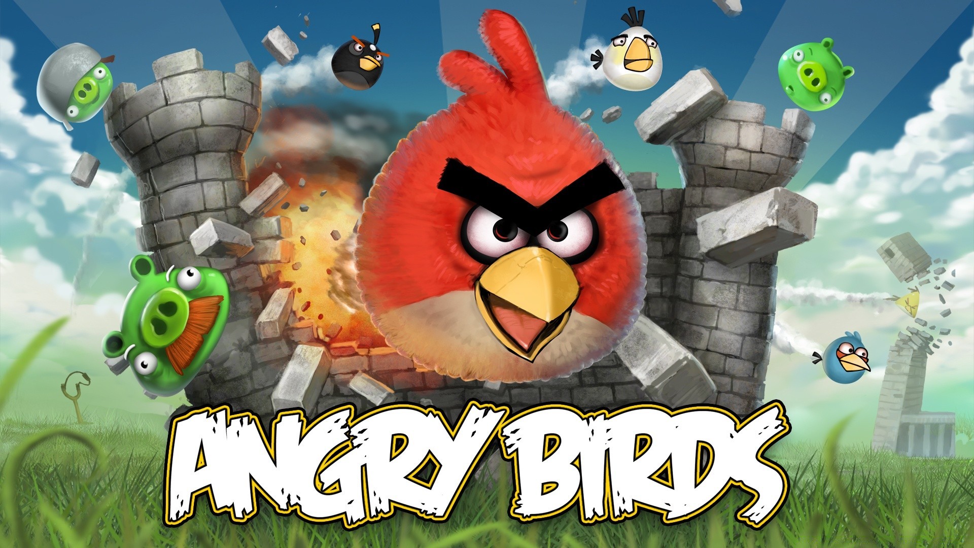 angry birds иллюстрация эскиз рахат