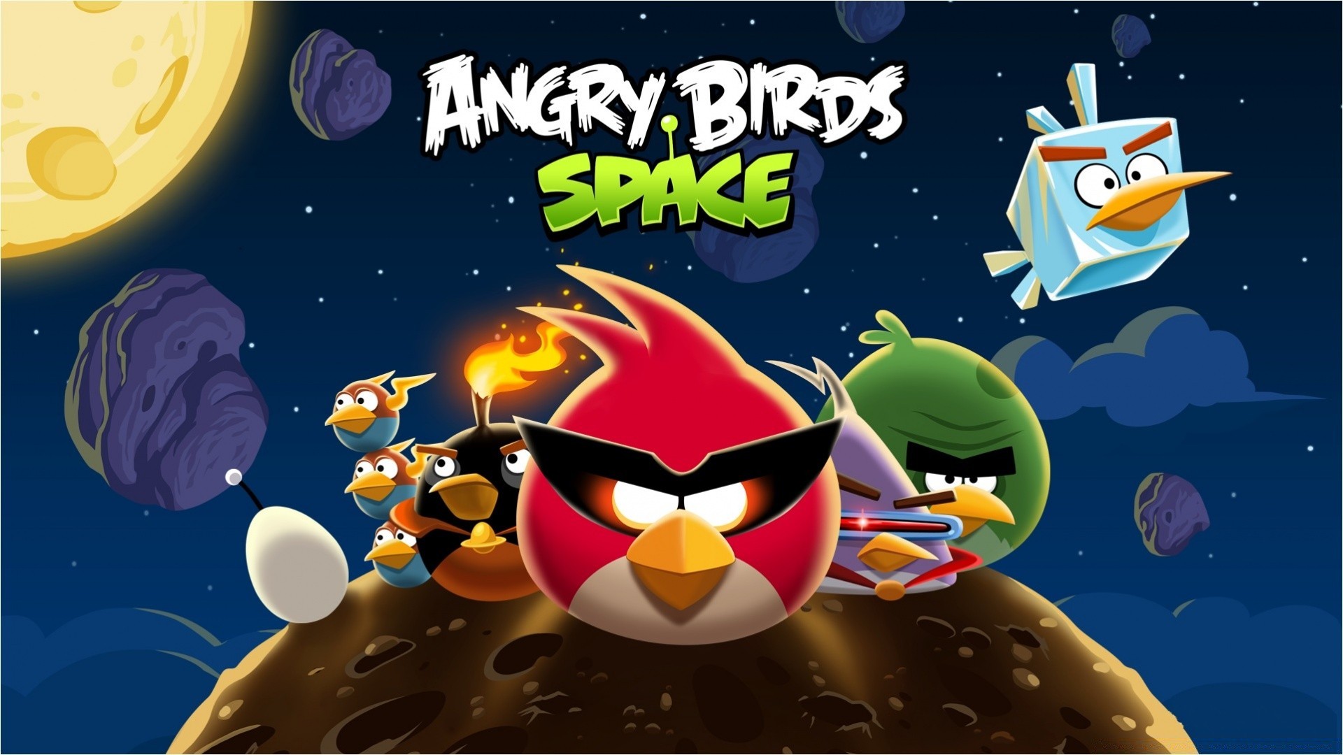 angry birds moon illustration vector graphic sketch celebration fantasy halloween desktop