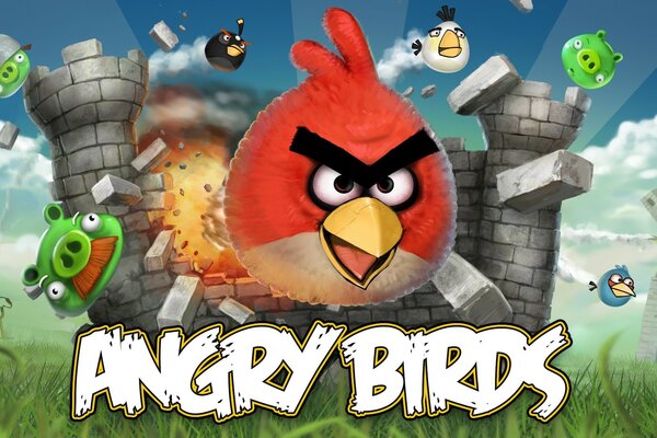 Skizze von Angry Birds