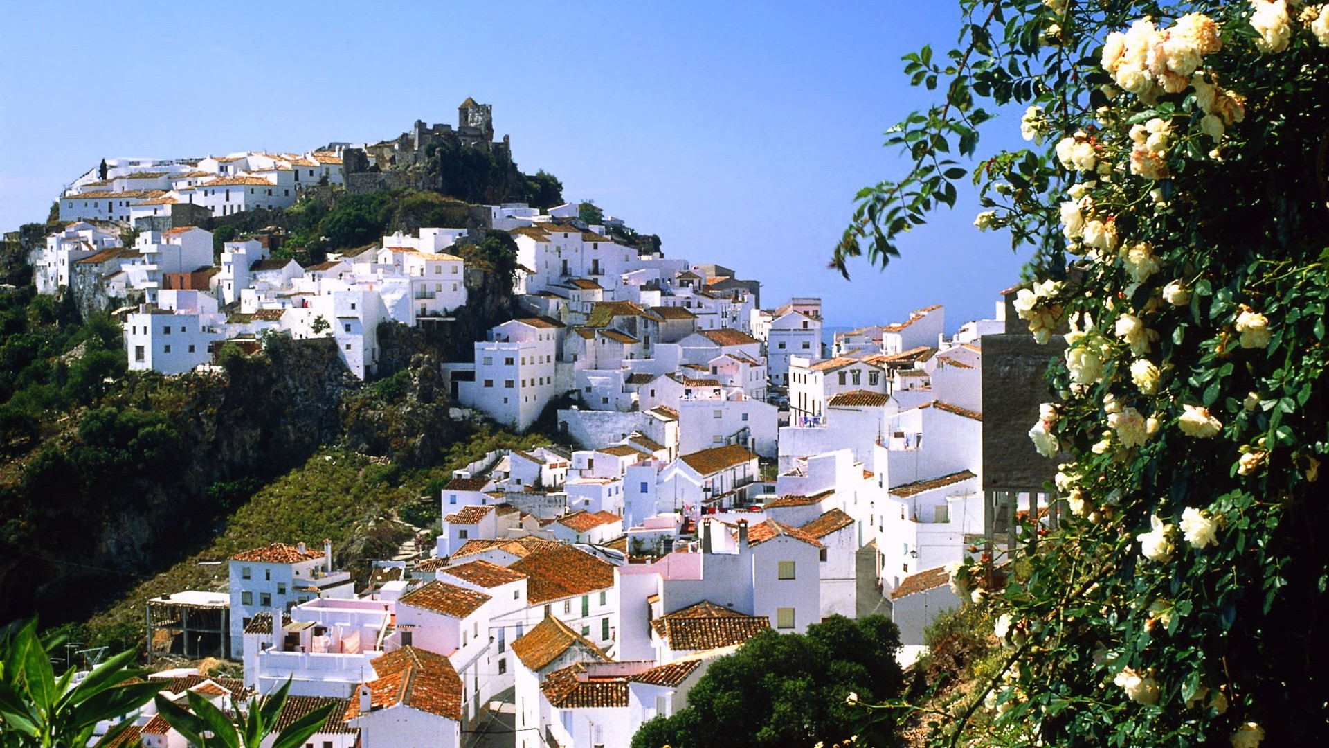 city town architecture travel house church sight building seashore roof hill cityscape tourism sea sky urban outdoors resort panorama