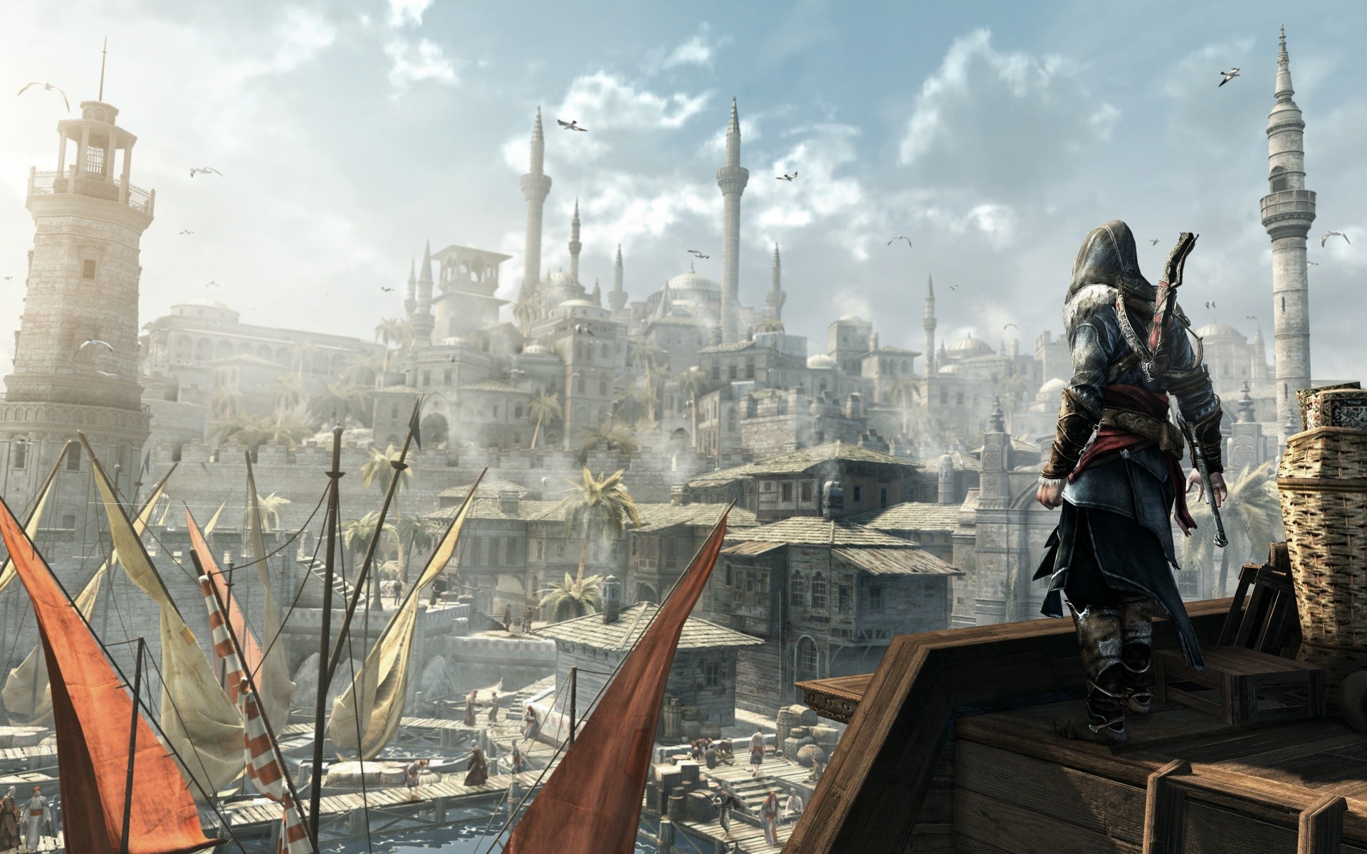 assassin s creed seyahat mimari ev şehir manzara din duman turizm yetişkin açık havada