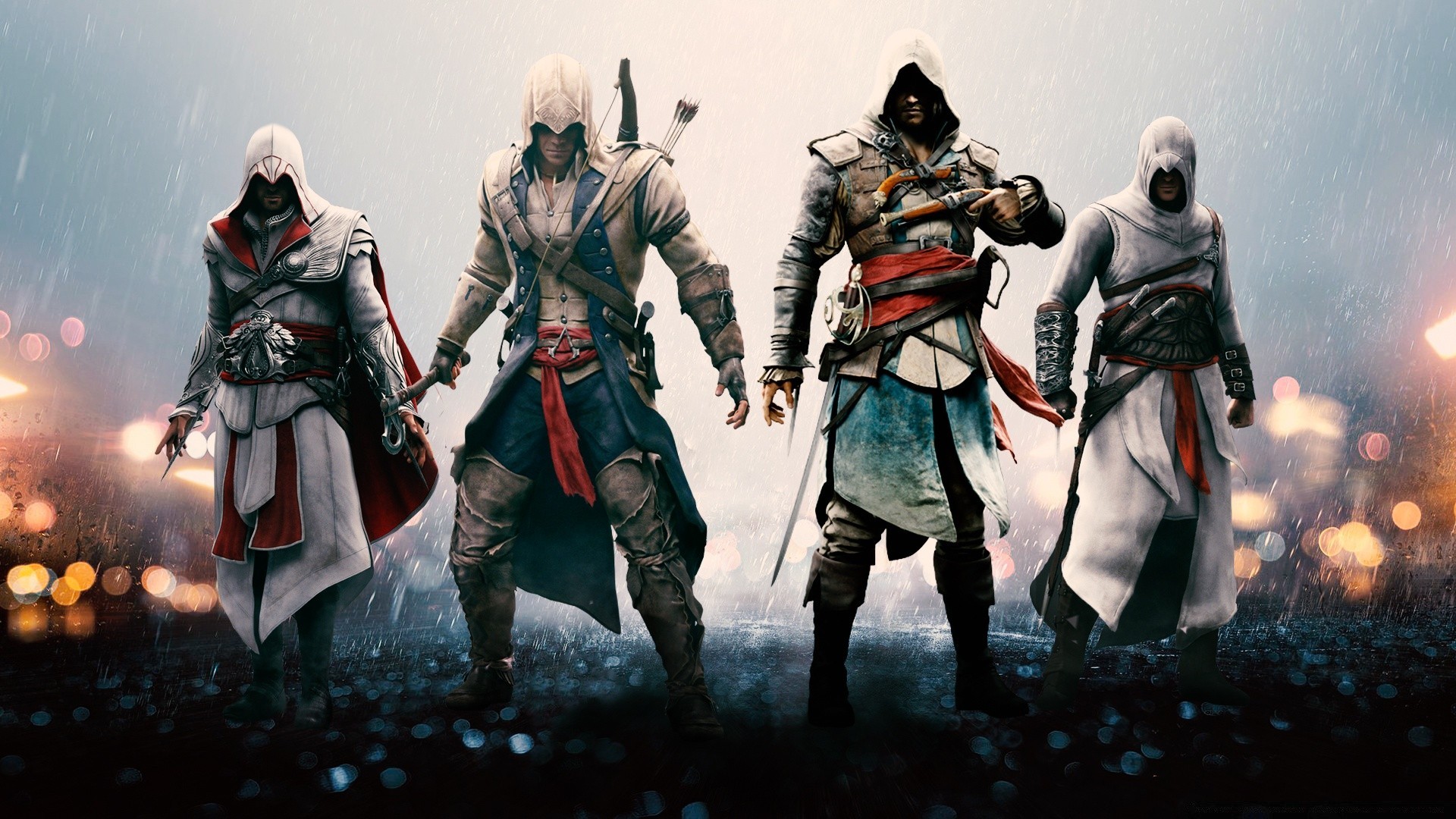 assassin s creed usar adulto armas batalla hombre mujer grupo guerras