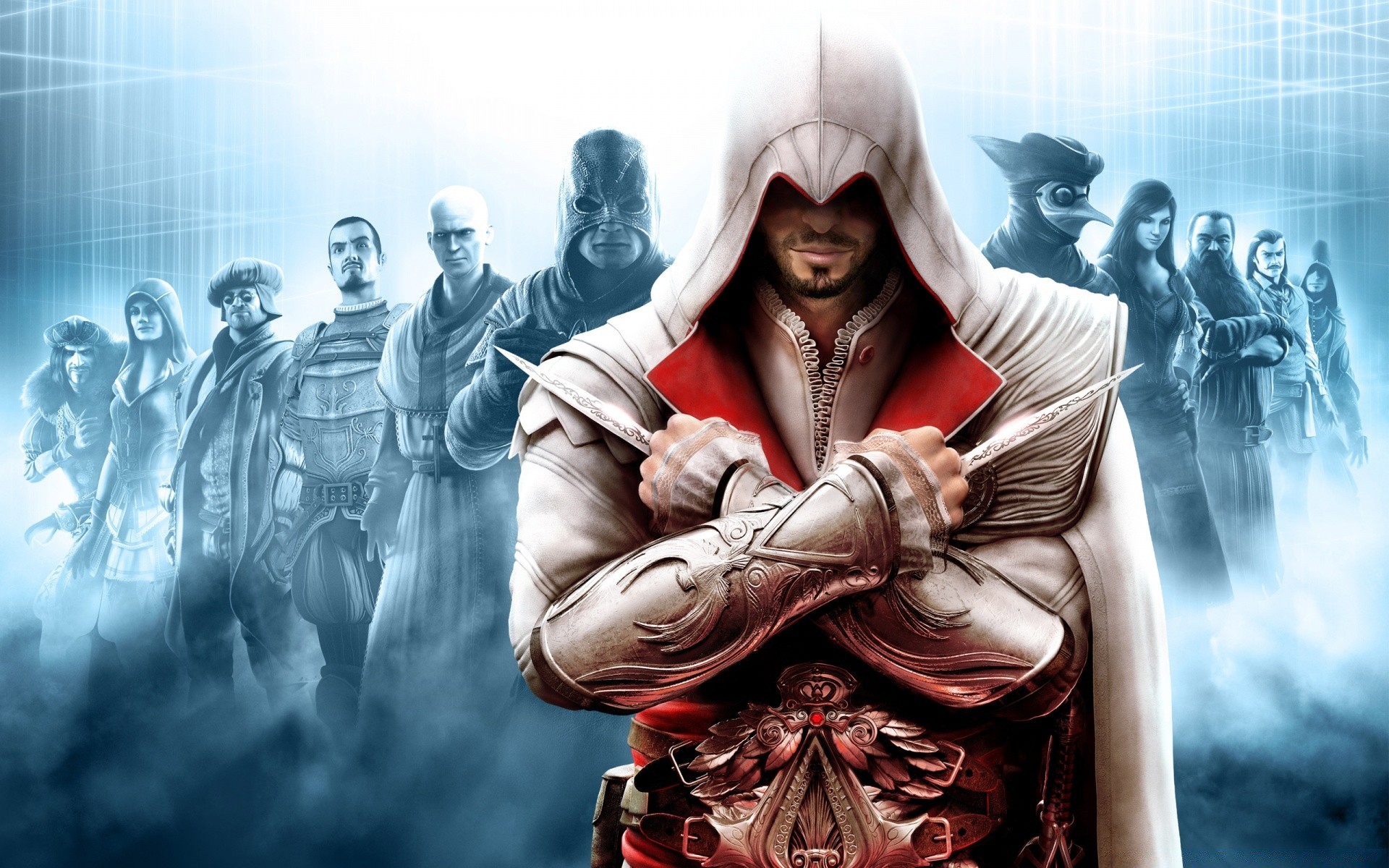 assassin s creed дорослий жінка носити людина портрет