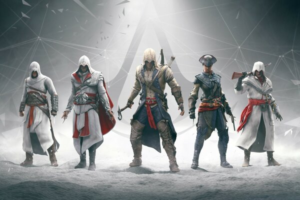 Los cinco principales héroes de la serie de juegos assassins creed