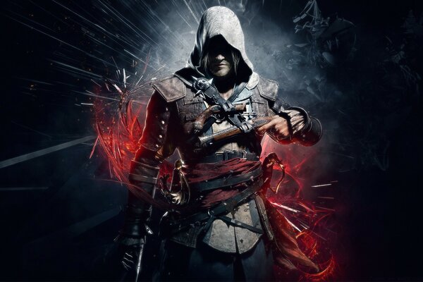 Image of the character of the game assassins creed