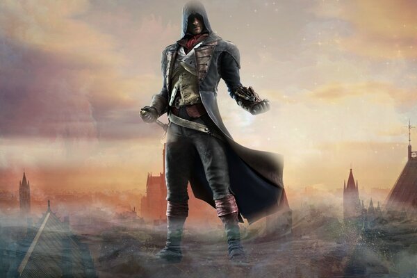 Assassin s creed in a Polluted fog