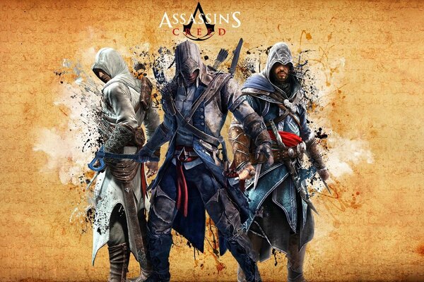 Assassin s creed art sur la photo