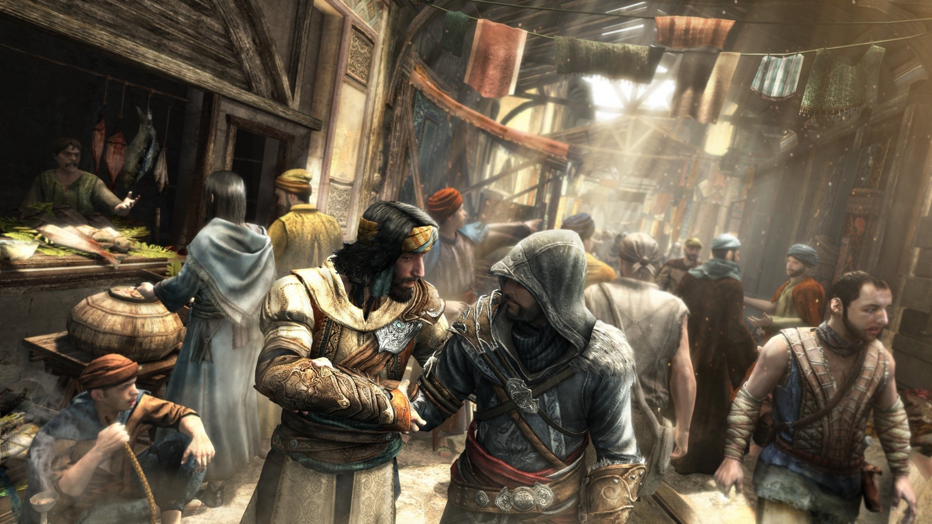 assassin s creed grupa religia wiele dorosły nosić człowiek kobieta rynek sztuka