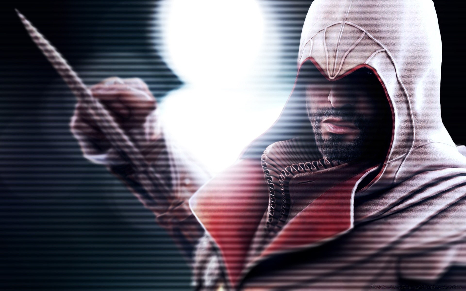 assassin s creed solo hombre adulto retrato armas oscuro