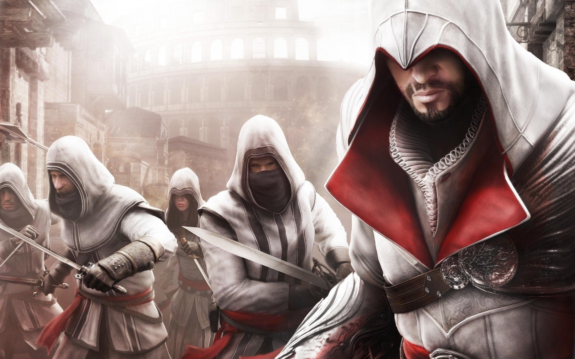 assassin s creed religion schleier kampf tragen erwachsener mann krieg waffe