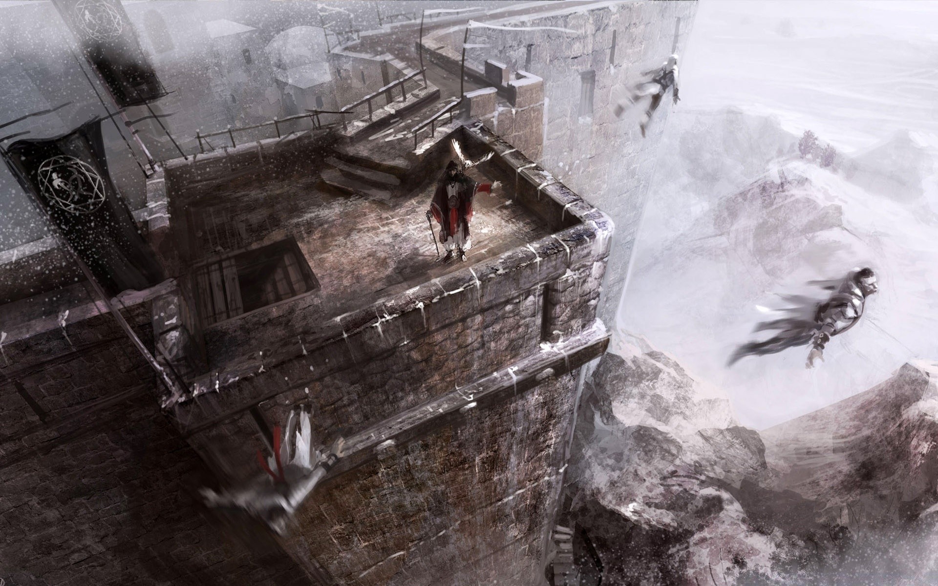 assassin s creed un adulto auto due persone indossare all aperto sistema di trasporto gruppo