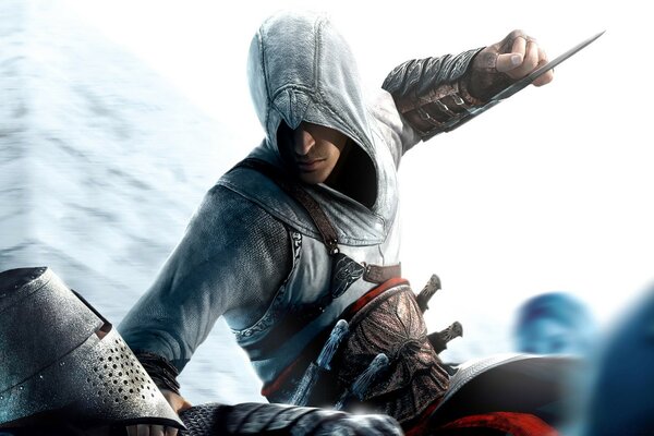 Jeu, écran, Assassin s creed, adulte