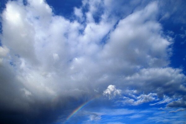 Summer sky in good weather