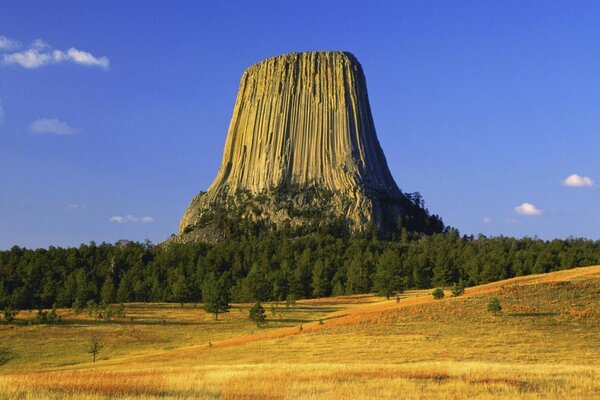 Pico de montaña. Naturaleza De América