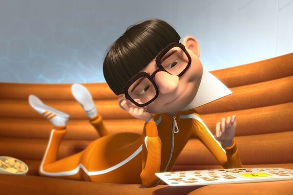 The hero of the cartoon Despicable Me