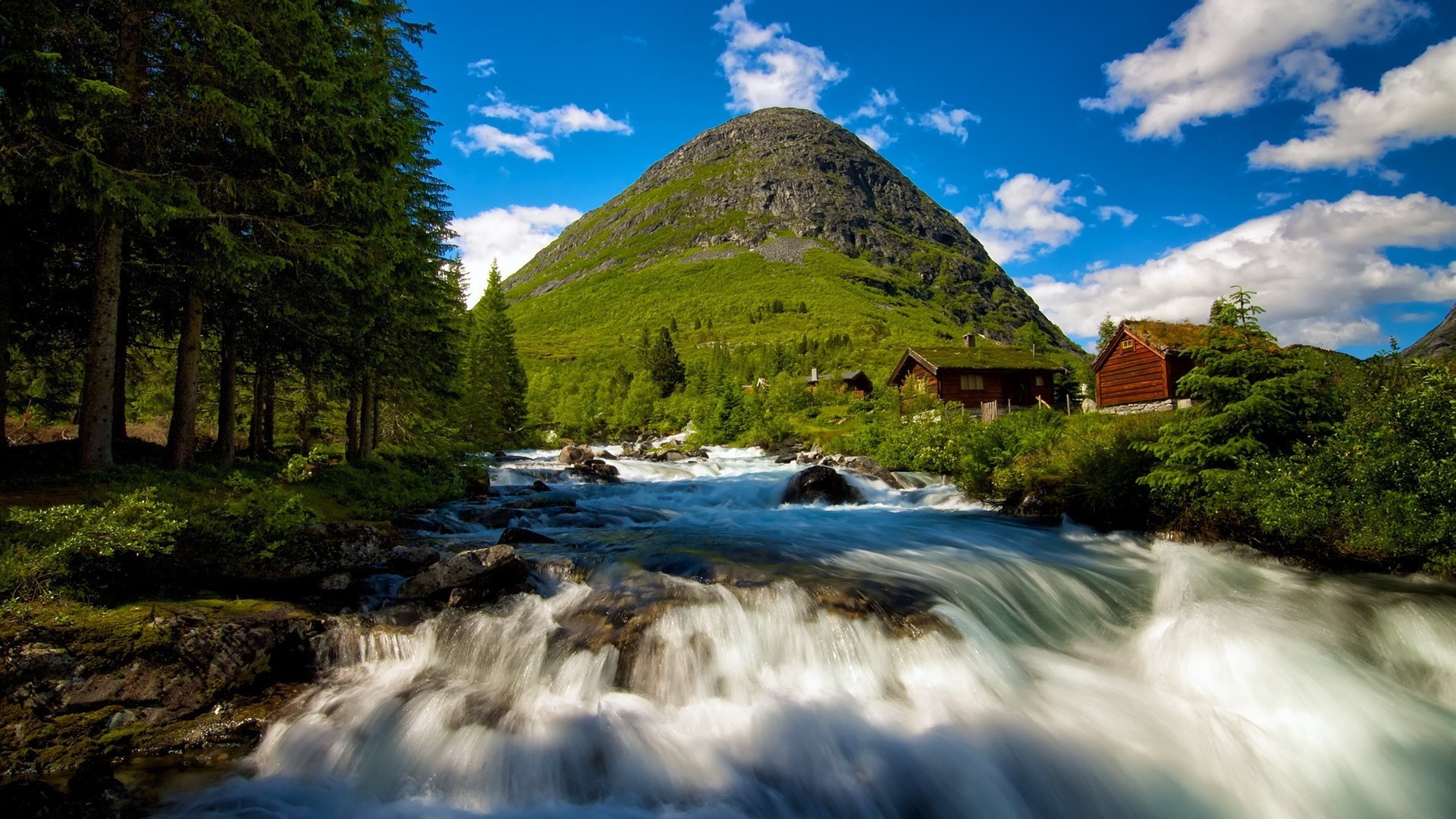 paysage eau voyage rivière à l extérieur paysage montagnes nature cascade rock ciel bois flux