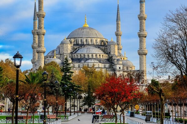 Minaret architecture de la religion ottomane