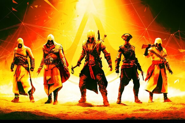 Danse sur fond de feu. Heroes of Assassin s creed