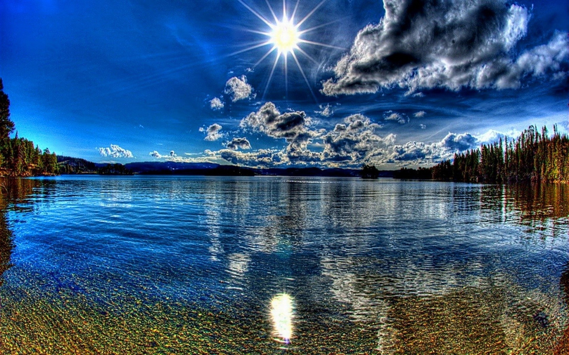 lake water landscape sky sunset nature reflection dawn snow travel scenic evening fair weather cloud mountain sun summer