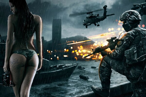 Battlefield 4 Wallpaper ist ein guter Tag zum Eintauchen