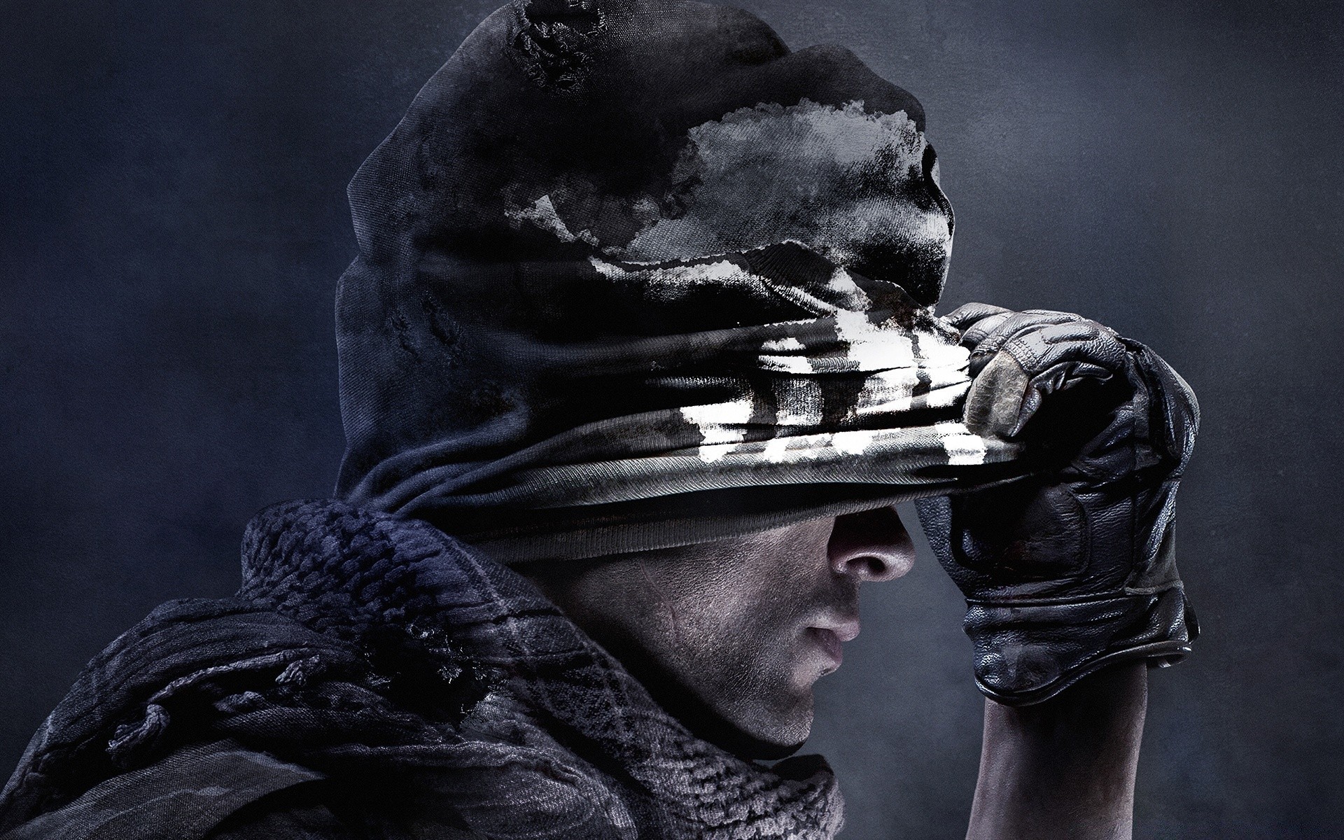 call of duty uomo singolo adulto ritratto di guerra indossando militare scultura casco statua