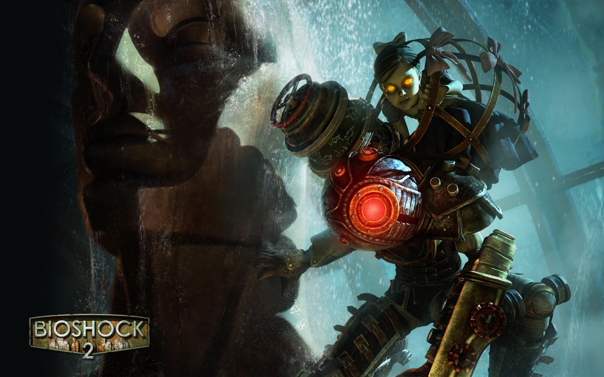 bioshock art sous-marin homme peinture masque