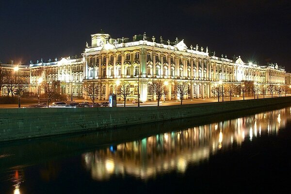 Luminous architectural composition