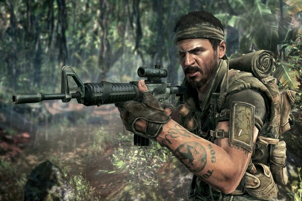 Imagem do jogo call of duty