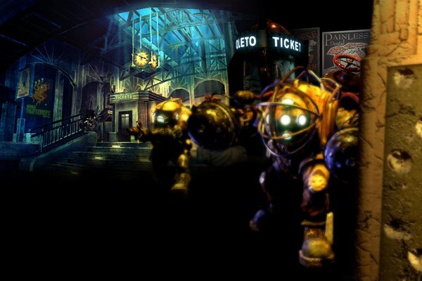 Immagine dal videogioco Bioshock