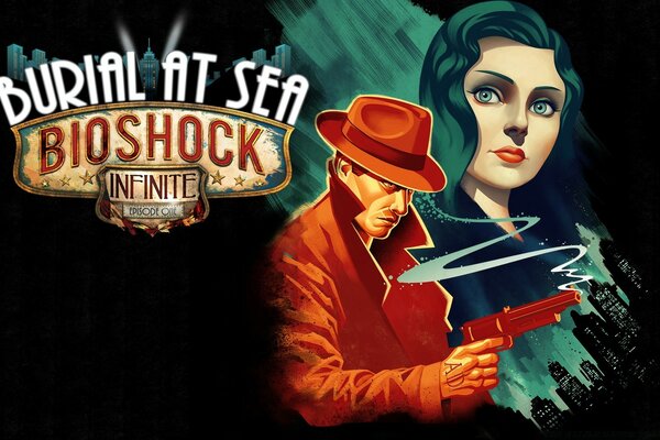 Erwachsener Mann aus dem Bioshock-Videospiel