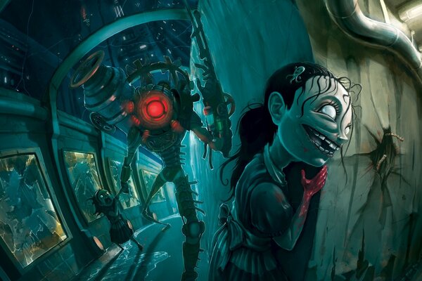 Masque BioShock technologie et science