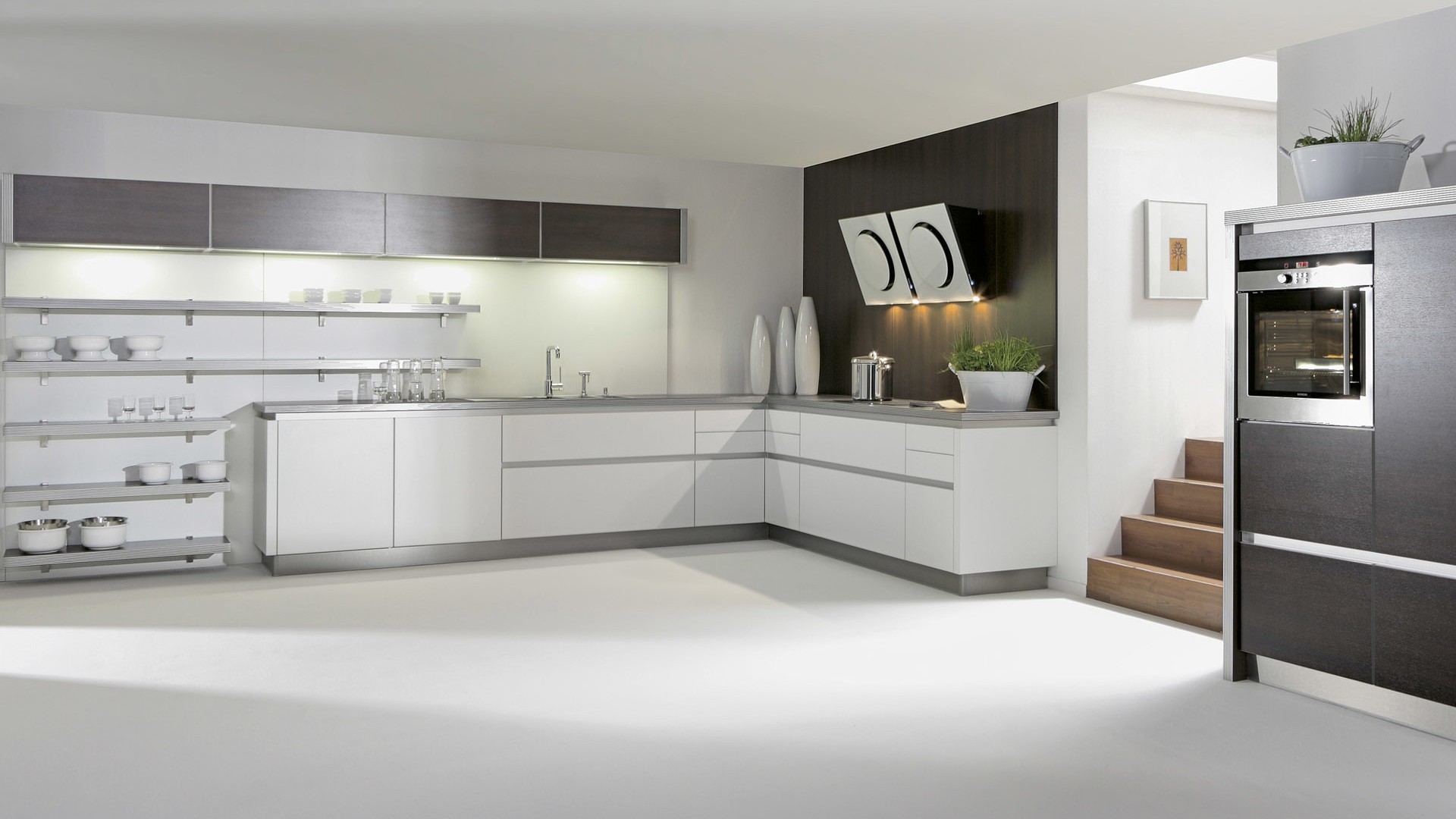 cocina habitación moderno interior muebles familia diseño de interiores apartamento piso grifo estudio casa minimalista interior horno lujo mostrador estufa refrigerador ventanas cuarto de baño