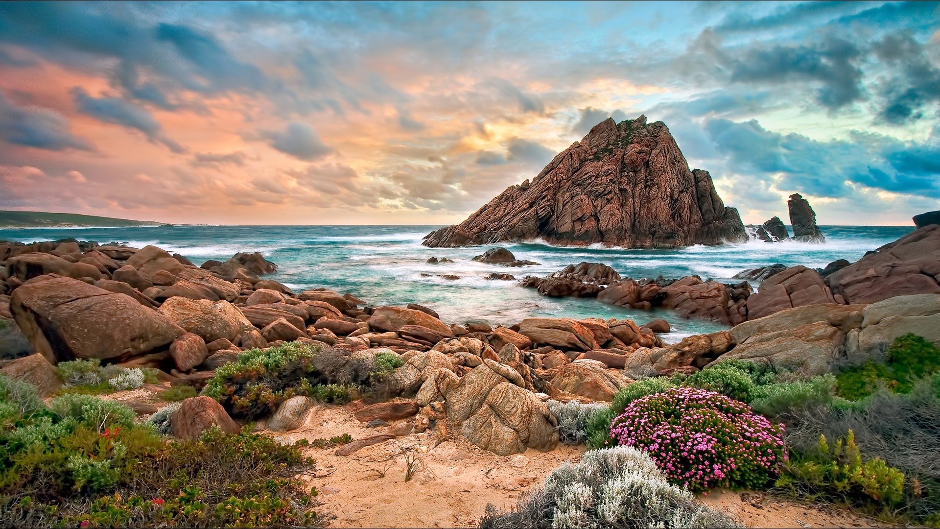 mer et océan eau mer mer océan plage voyage paysage ciel paysage rock nature sable coucher de soleil île été côte baie scénique surf