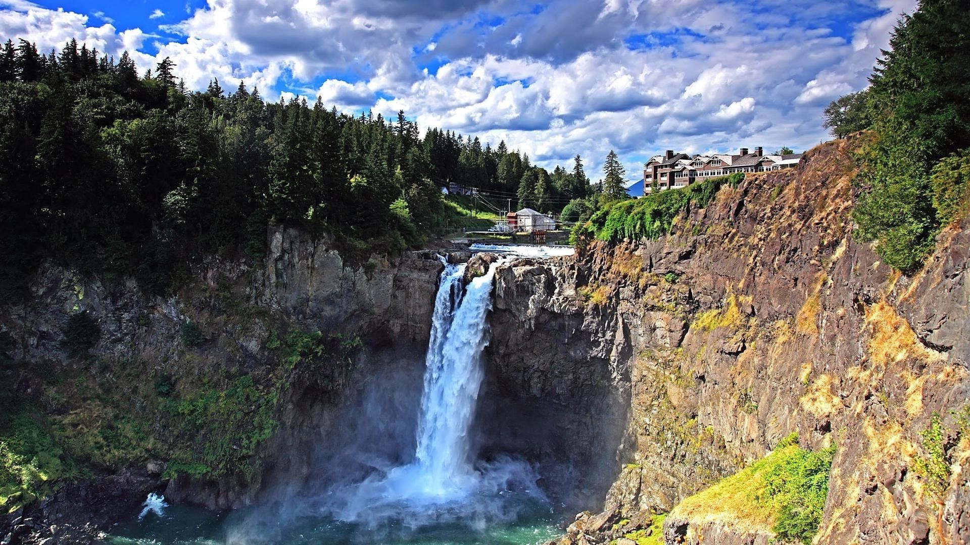 waterfalls water landscape travel nature waterfall outdoors rock river mountain wood scenic sky tree tourism canyon