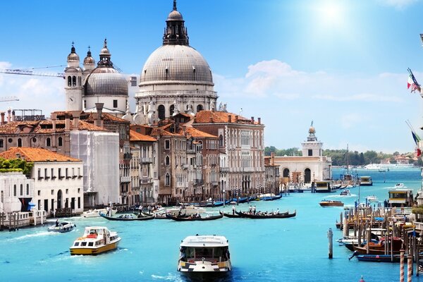 Beautiful city in Venice