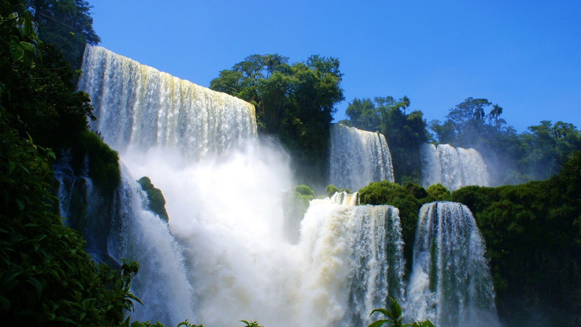 waterfalls waterfall water nature river landscape cascade wood rock travel outdoors tree fall rainforest stream park rainbow mountain scenic summer