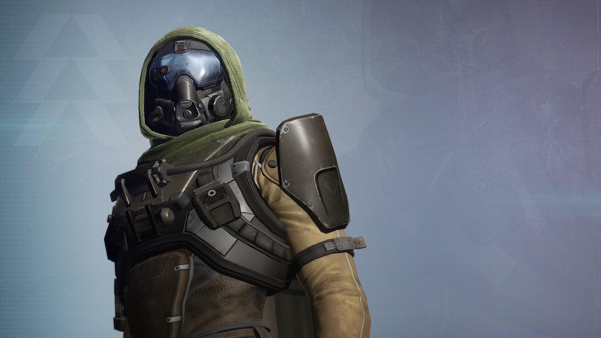 destiny guerra homem sozinho militar exército capacete armadura armas vestir