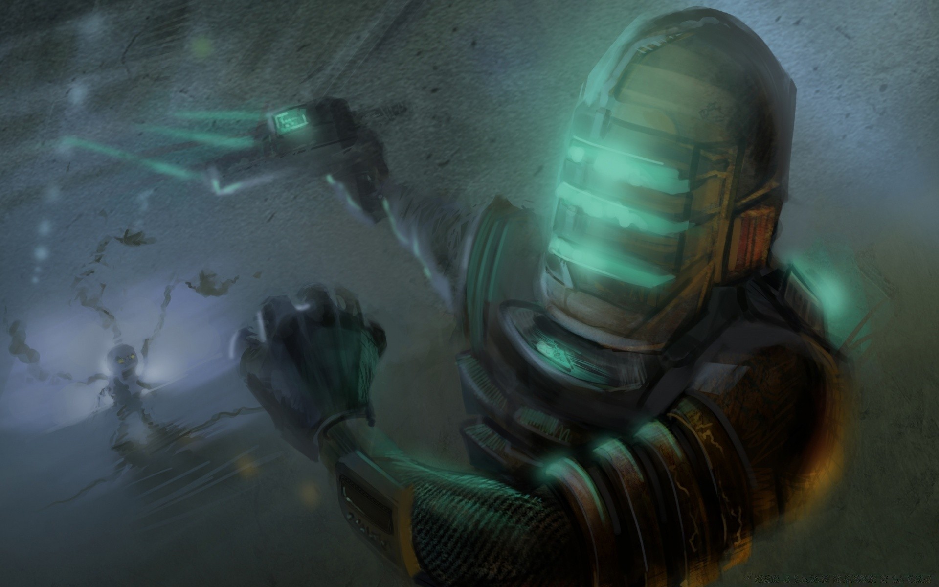 dead space bilim keşif ışık bir sualtı bulanıklık