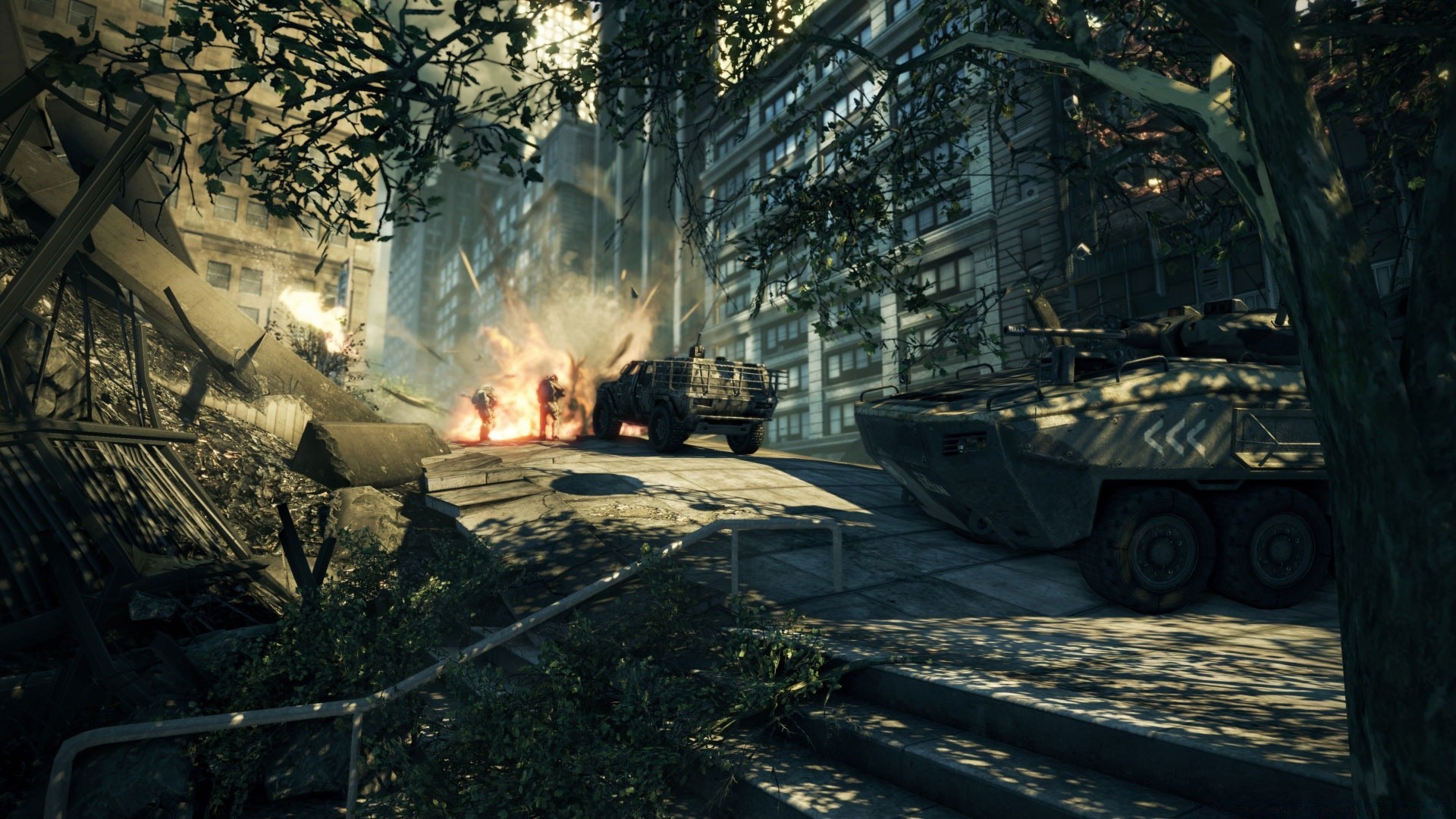 crysis жалын түтін әскери соғыс шайқас көлік апат