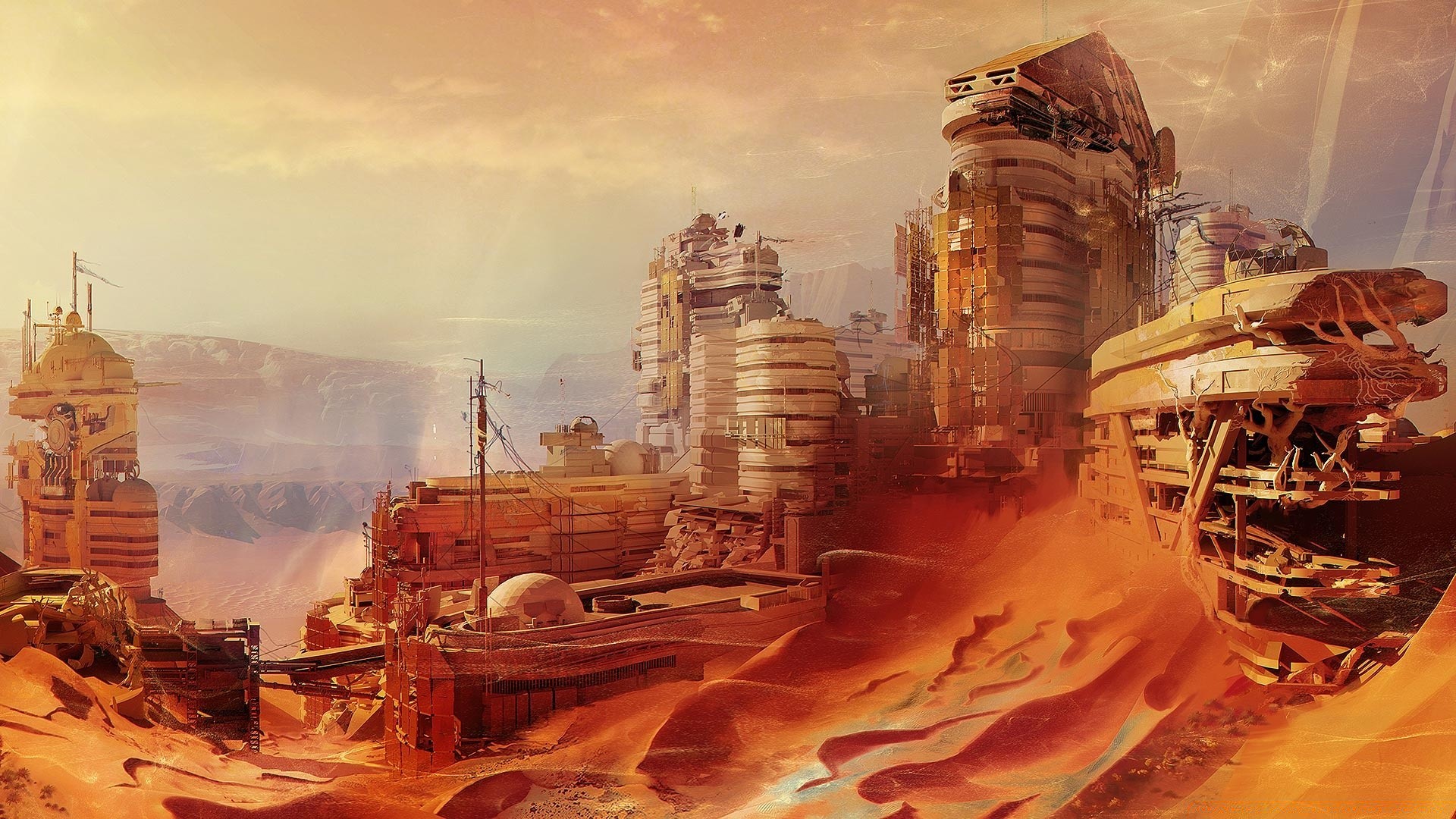 destiny smoke travel architecture industry art