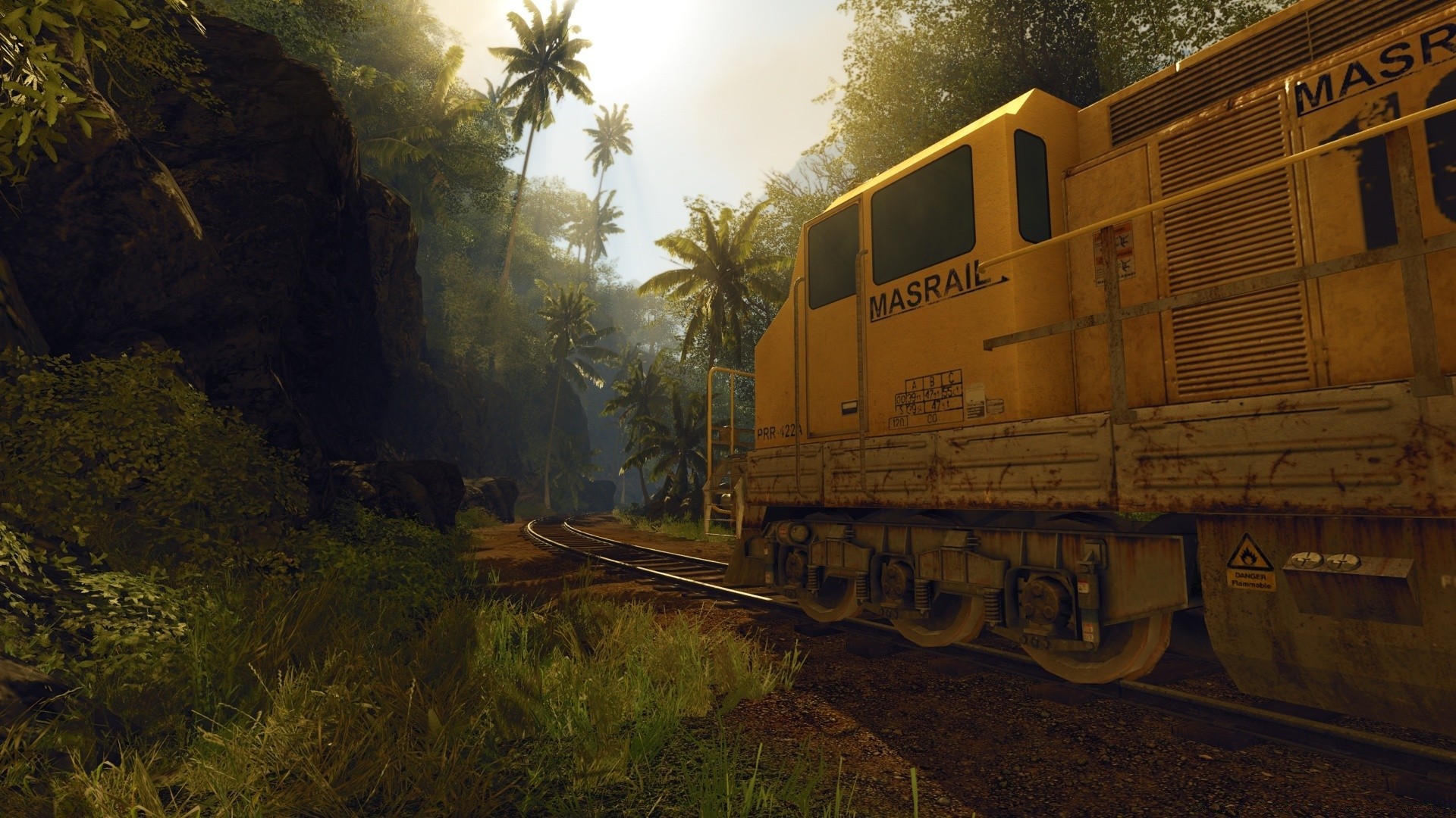 crysis railway train transportation system travel outdoors track vehicle landscape engine light