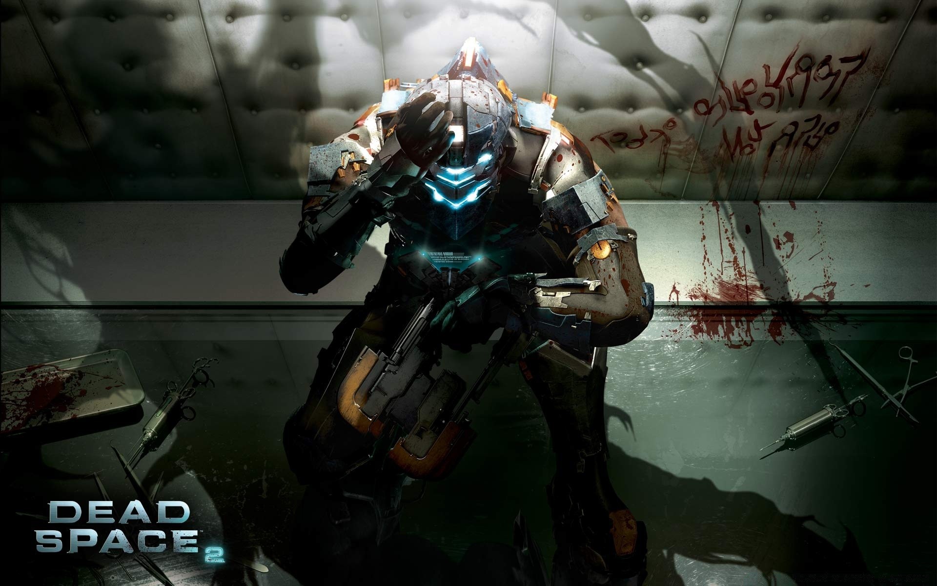 dead space indoor guerra militare auto uomo da solo adulto arma scienza