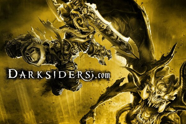 Ilustración del videojuego Darksiders