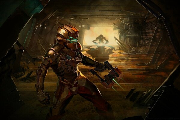 Hermosa imagen del juego dead space