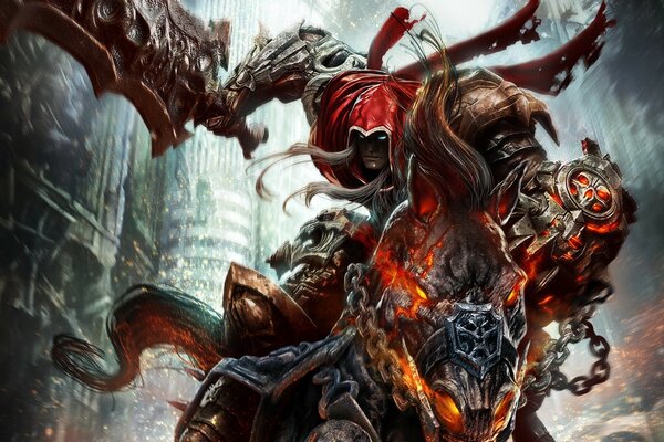 Charakter Krieg aus dem ersten Teil von Darksiders