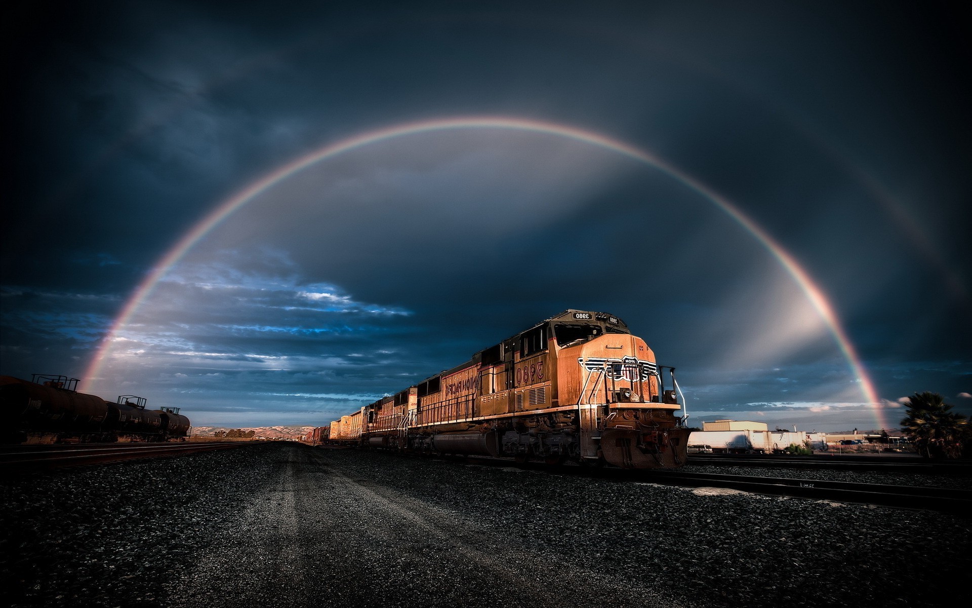 arco iris puesta de sol viajes cielo luz paisaje agua sol mar